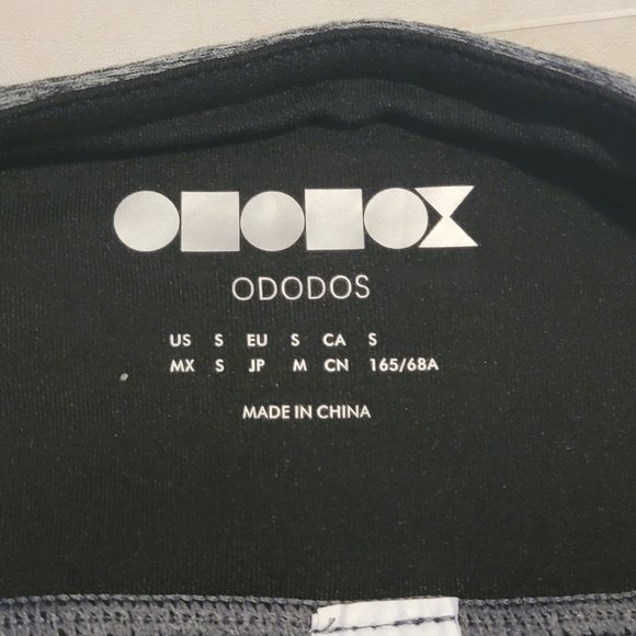 Ododos Womens Gray Leggings With Media Pocket Small - Picture 4 of 7